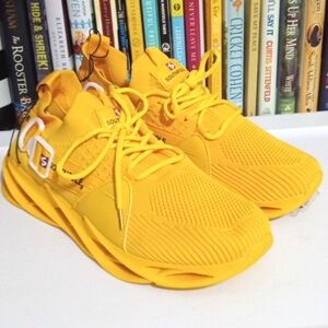 SOUTHPOLE LENNOX-01M GOLD CANVAS MESH LACE UP SNEAKERS SIZE 8.5 NWT
